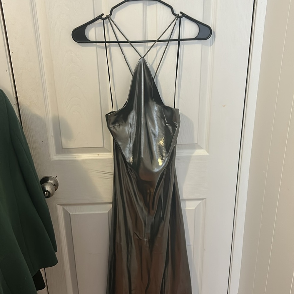 Metallic dress zara - Picture 10 of 14